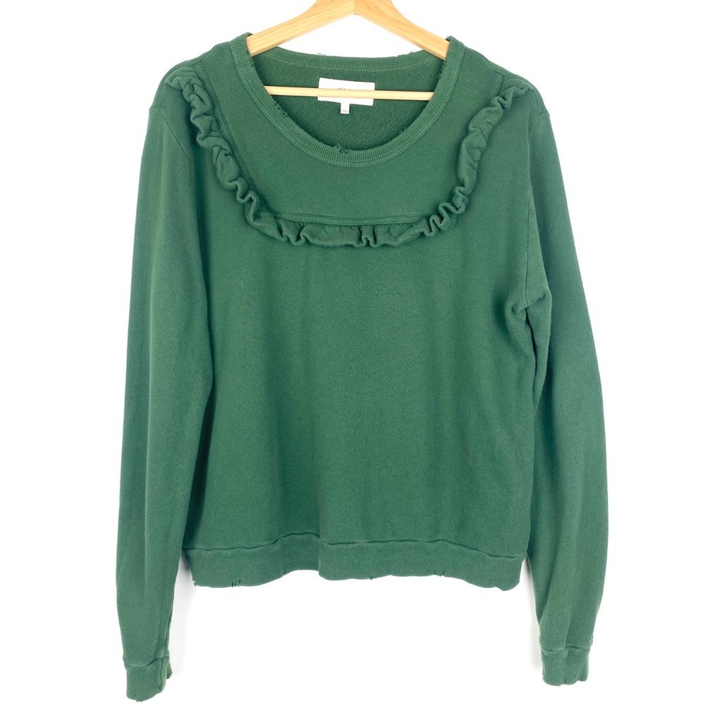 The Great Ruffled Sweatshirt